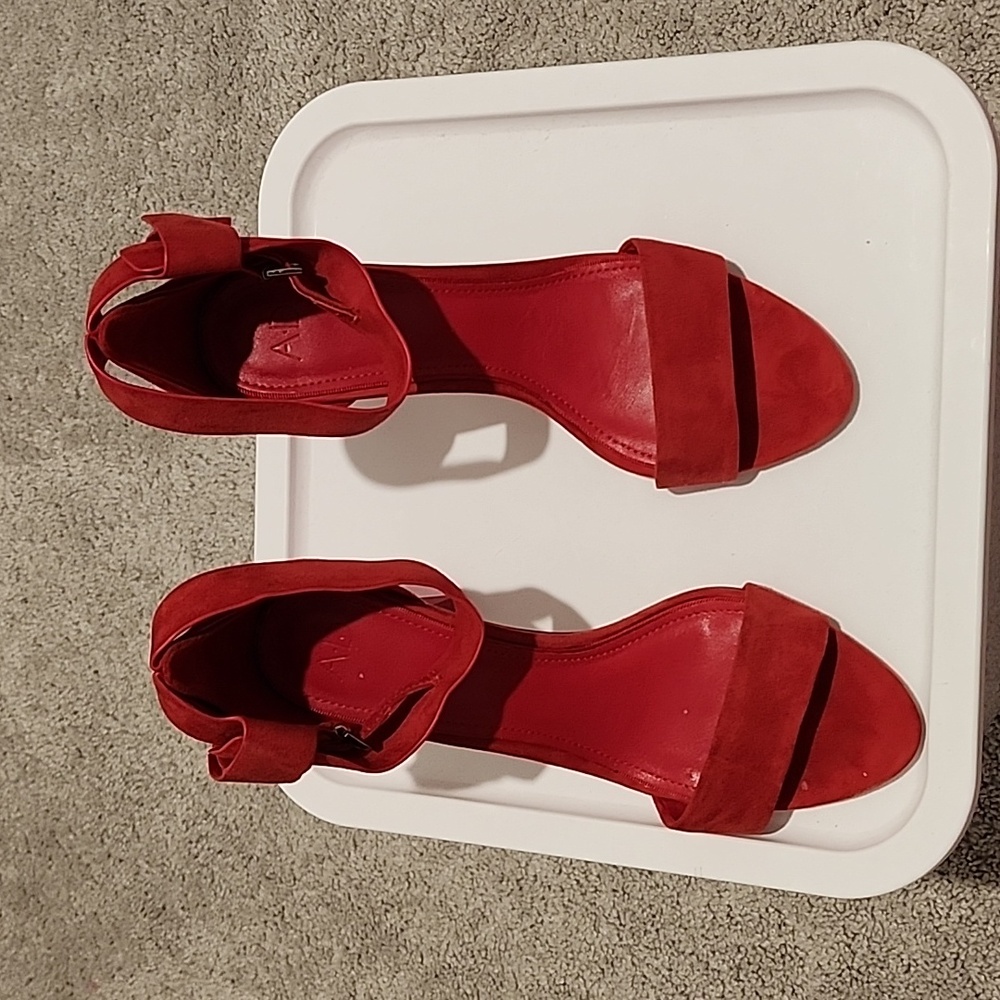 Chic Red Women's Heels
